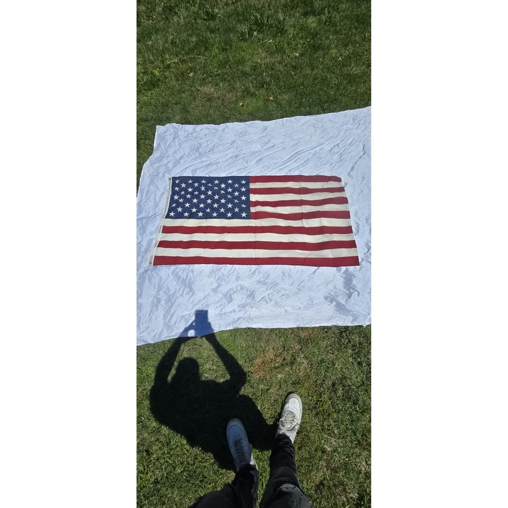 3 ft. by 5 ft. United States flag manufactured by Valley Forge's Sentinel line